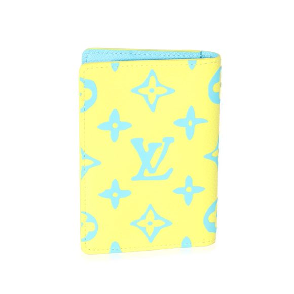 Louis Vuitton Lime Monogram Playground Canvas Pocket Organizer - Picture 3 of 5